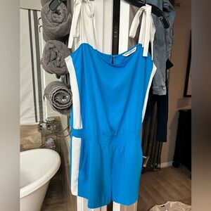 Amanda uprichard sky blue romper